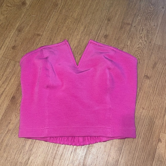Small pink tube top from Anthropology - Picture 2 of 3